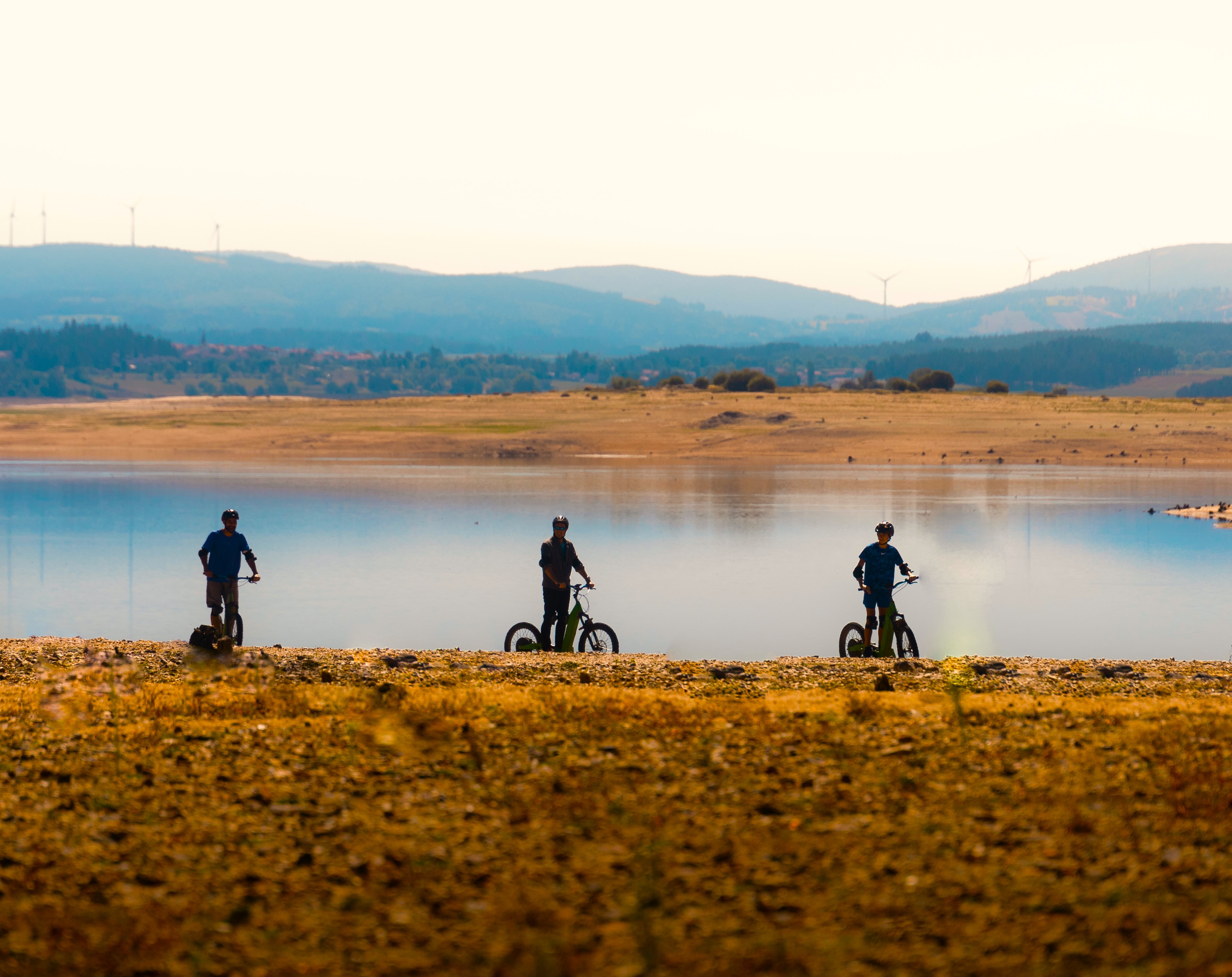 Au bord du plus grand Lac de Lozère 