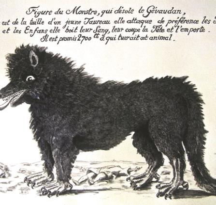 CARTE POSTALE Figure du monstre