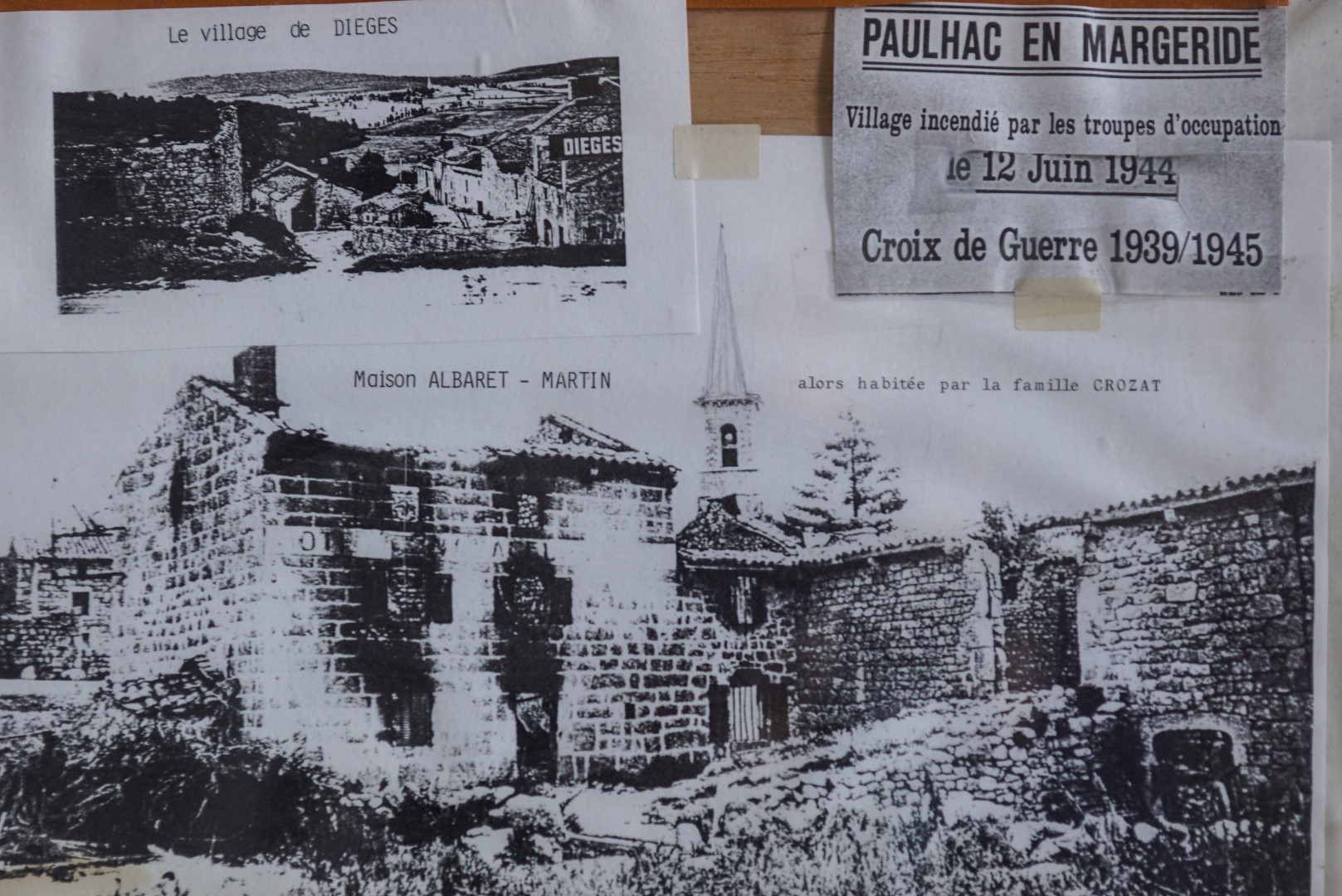 Paulhac-en-Margeride, village martyr