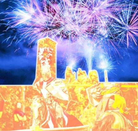 les pyromedievales de la garde