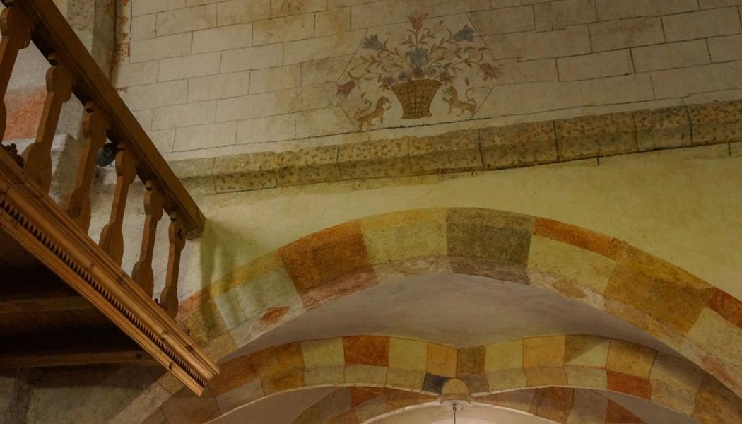 Peintures murales - Église Saint-Julien de Blavignac