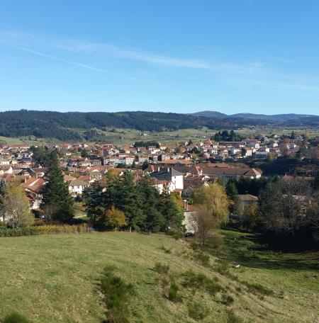 Langogne - panorama
