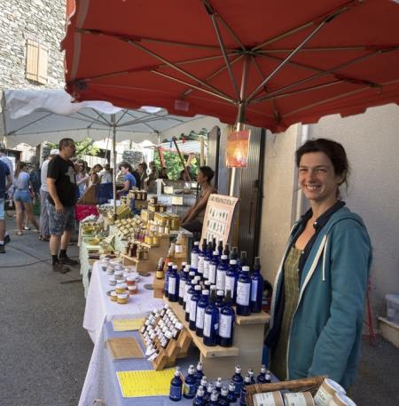 Marché de Sainte Croix Vallée Française