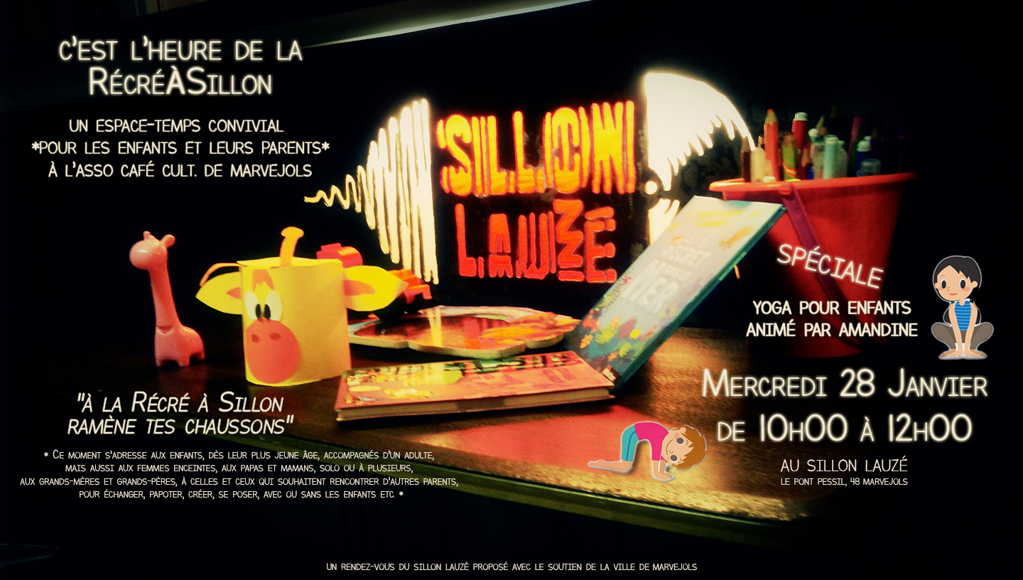 RÉCRÉ À SILLON : SÉANCE DE YOGA POUR ENFANTS