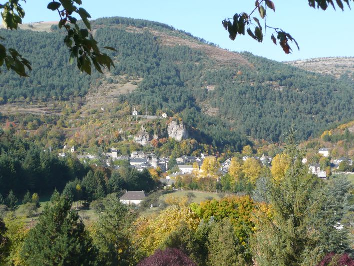 Le versant nord de l' Aigoual