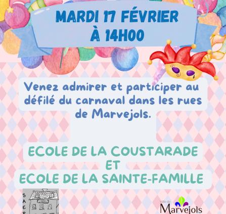 Affiche carnaval 17 février 2026 - 2
