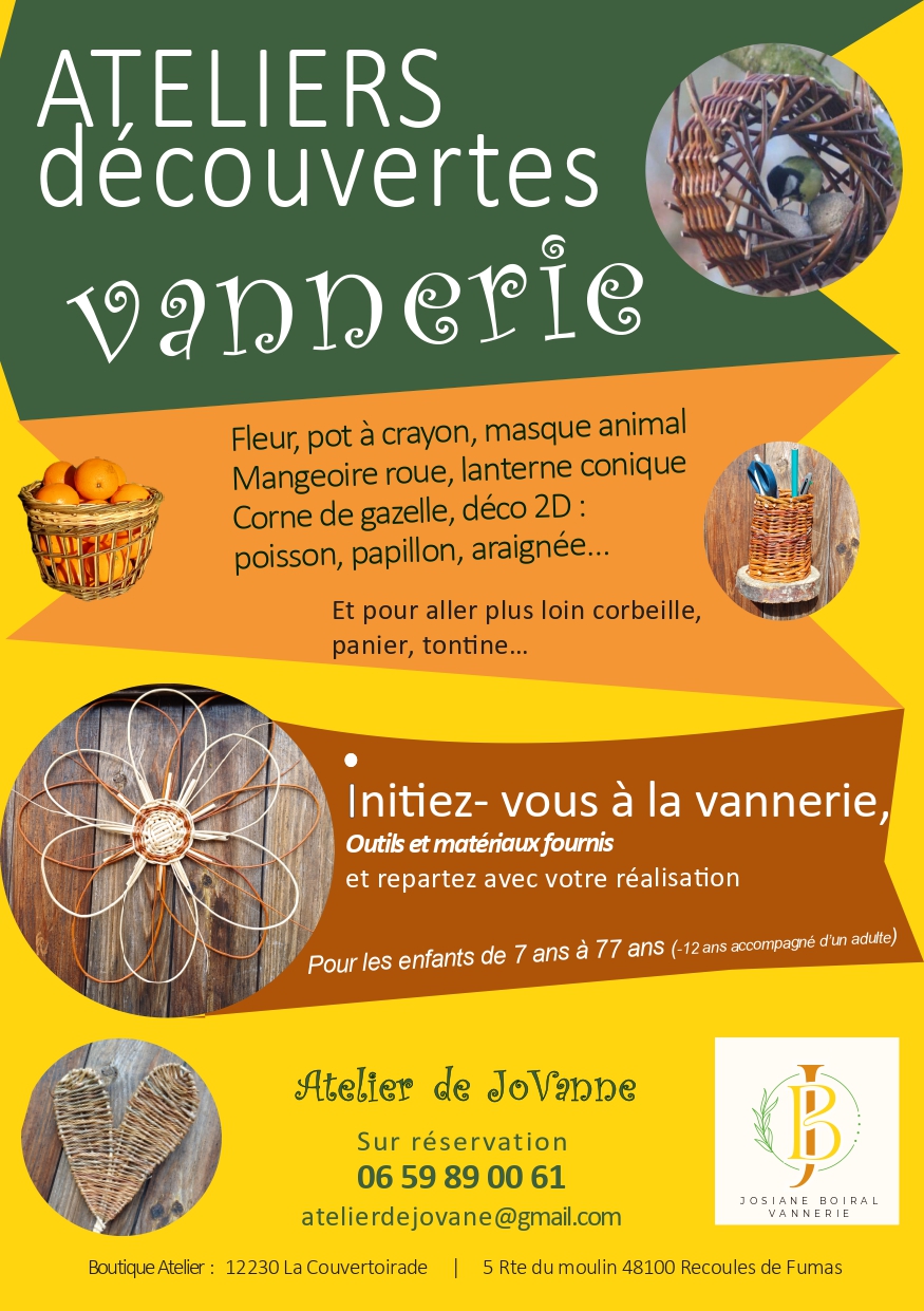 ATELIERS DÉCOUVERTES VANNERIE - photo 2