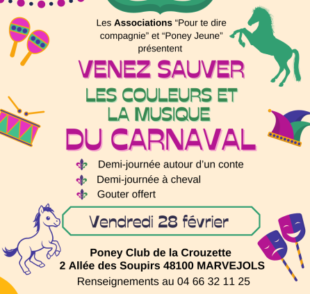 Pour te dire compagnie et l’Association Poney Jeune présentent - 1