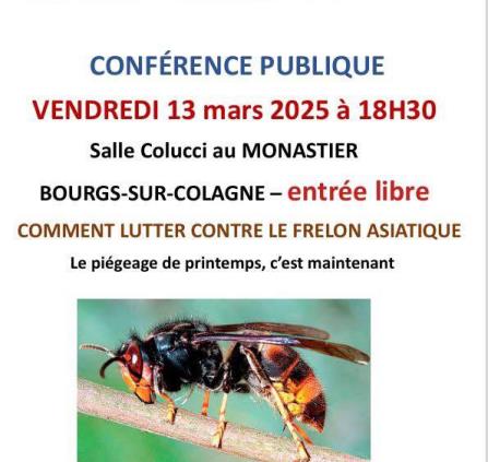 03-13_Conférence comment lutter contre le frelon asiatique