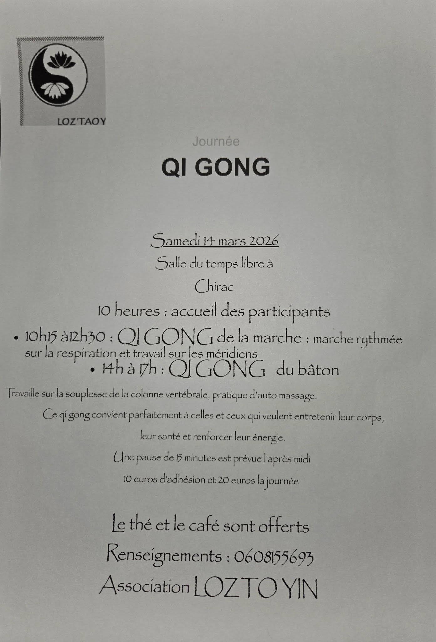 JOURNÉE QI GONG
