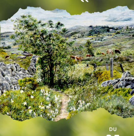 Affiche Fragrances printanières sur l'Aubrac - 1