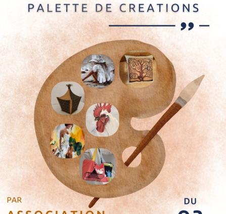 Affiche Palette de créations - 2