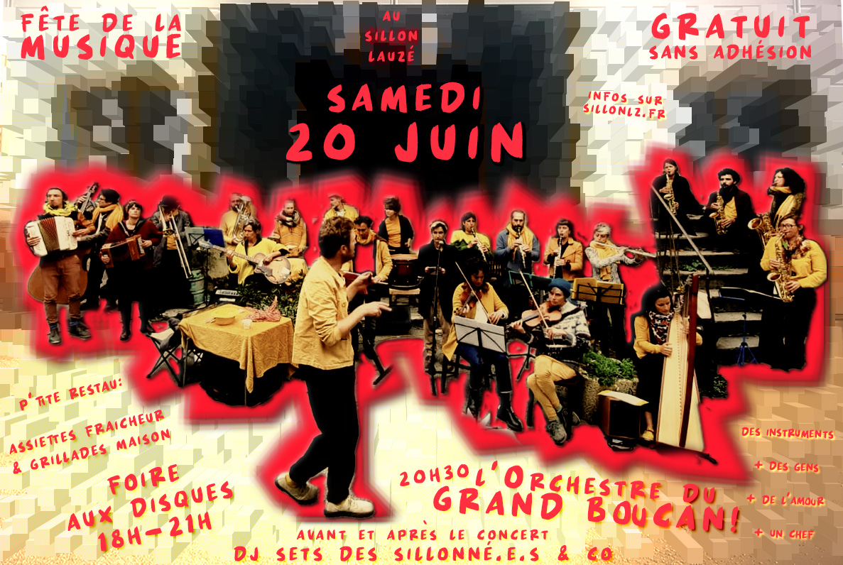 FÊTE DE LA MUSIQUE AVEC L’ORCHESTRE DU GRAND BOUCAN!