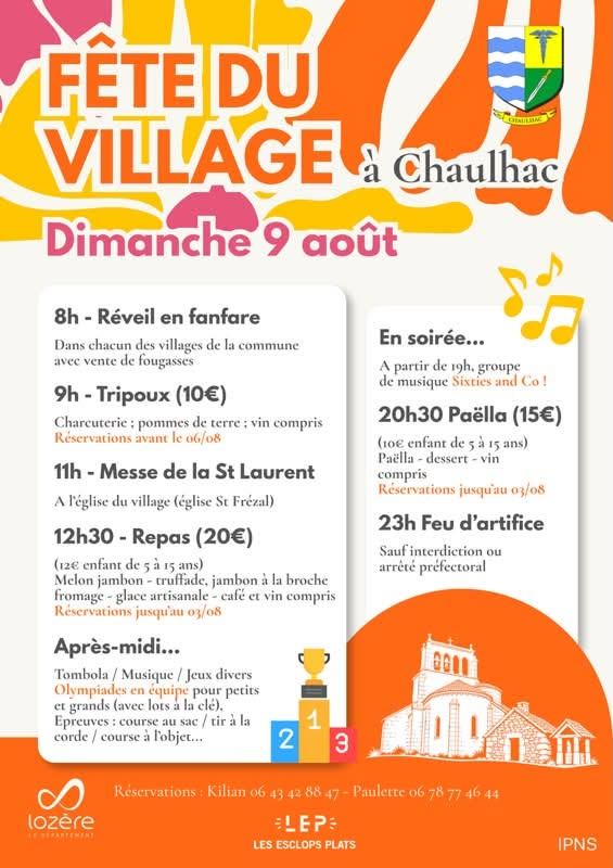 FÊTE DE CHAULHAC