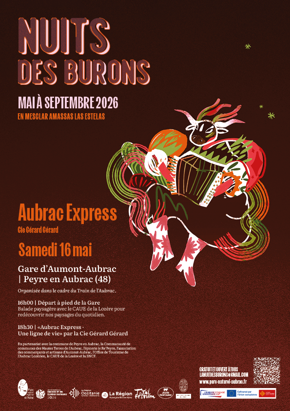 LA NUIT DES BURONS / AUBRAC EXPRESS – UNE LIGNE DE VIE