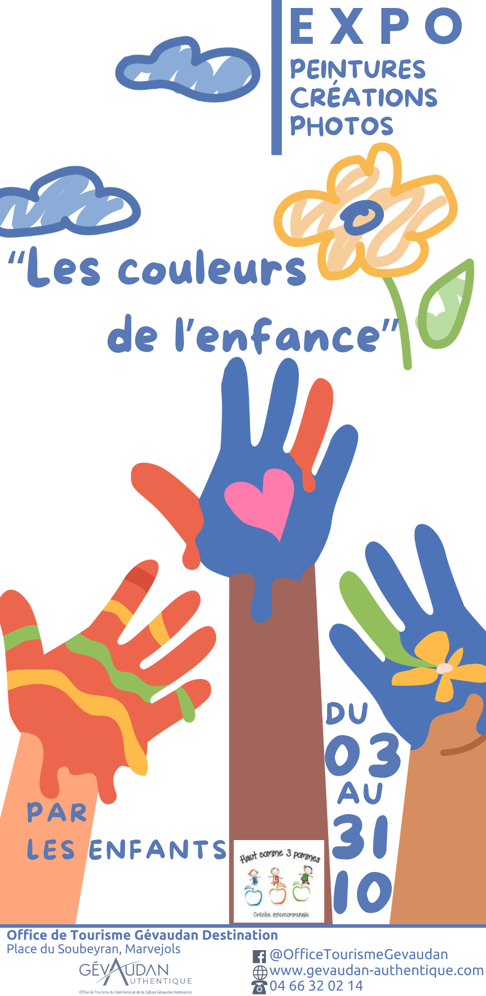 EXPO LES COULEURS DE L'ENFANCE