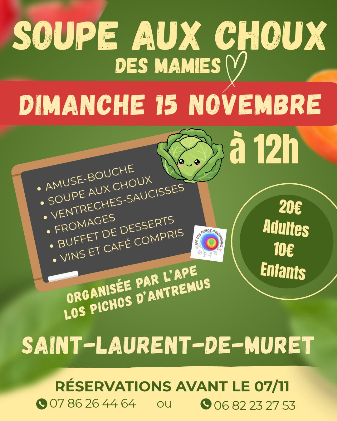 SOUPE AUX CHOUX DES MAMIES
