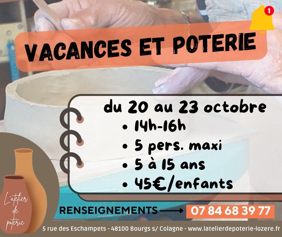 ATELIER POTERIE (ENFANTS)