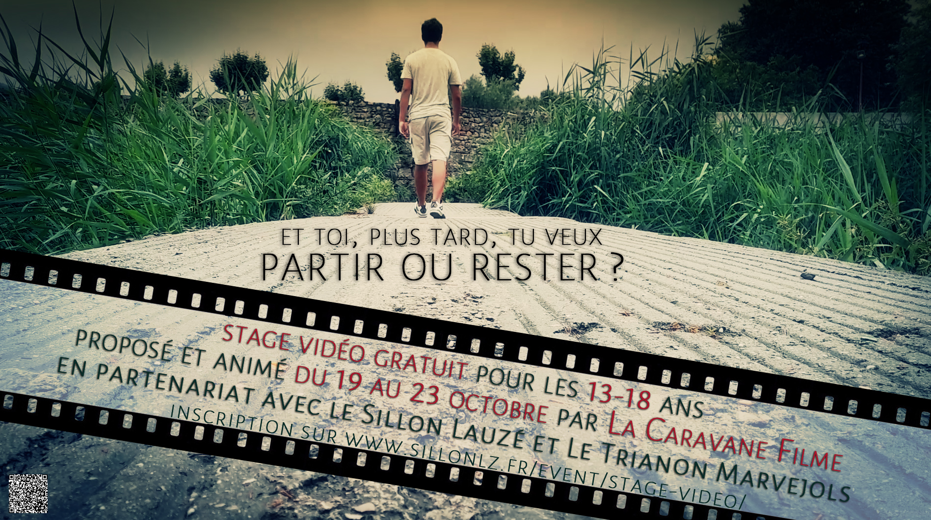 STAGE VIDÉO (13-18 ANS) : “PARTIR OU RESTER ?”
