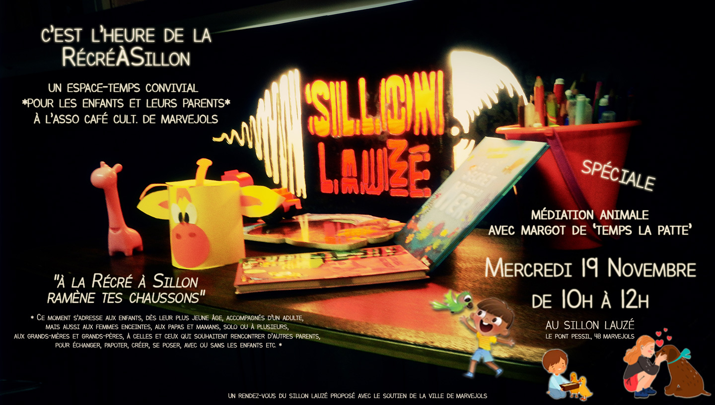 RÉCRÉ À SILLON : MÉDIATION PAR L’ANIMAL AVEC ‘TEMPS LA PATTE’