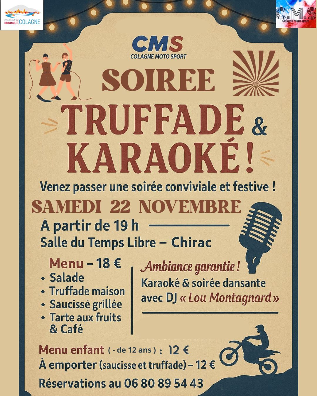 SOIRÉE TRUFFADE & KARAOKÉ