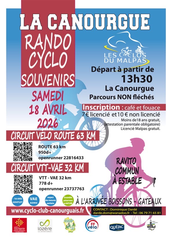 LA RANDO CYCLO SOUVENIRS