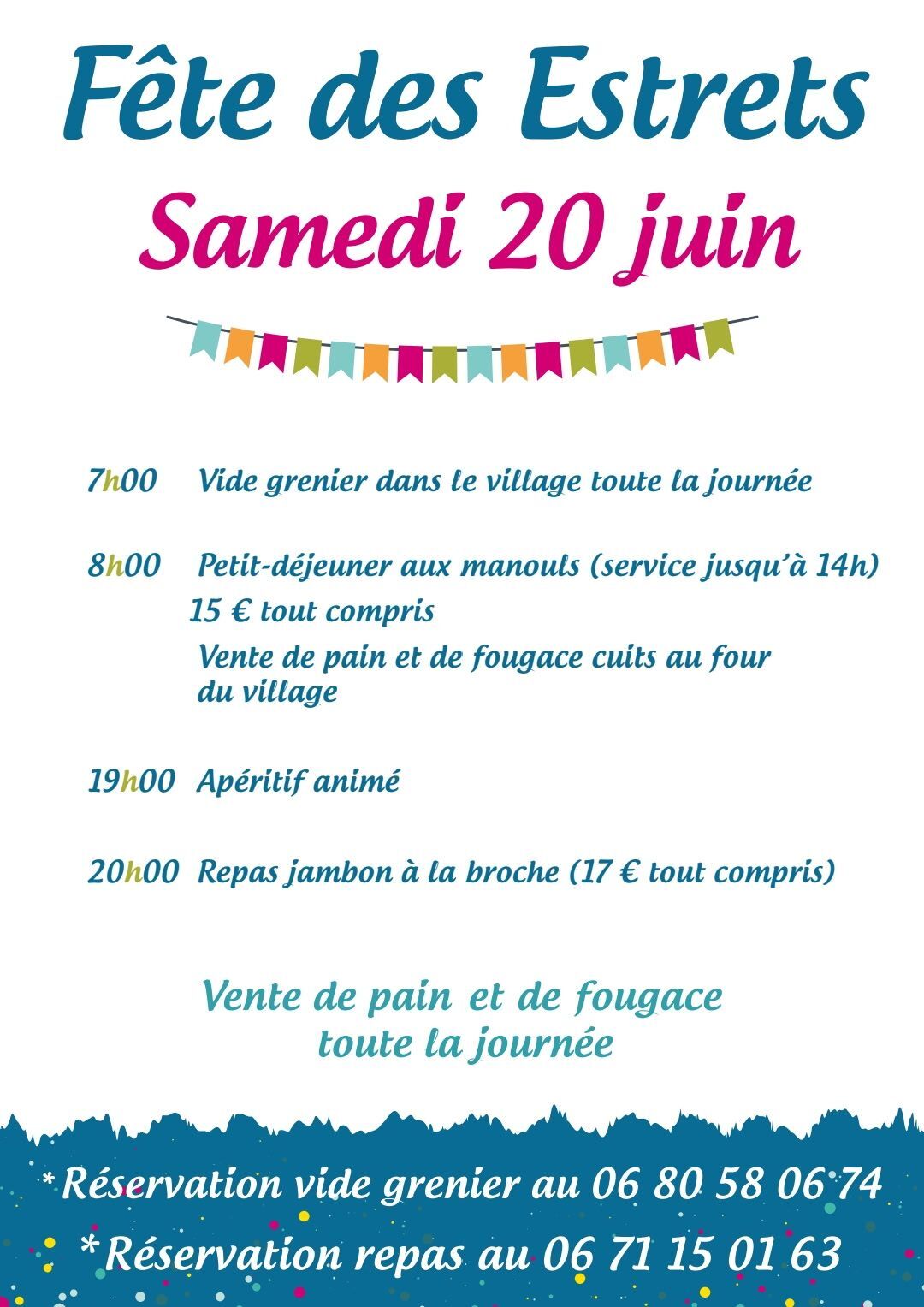 LA FÊTE DES ESTRETS