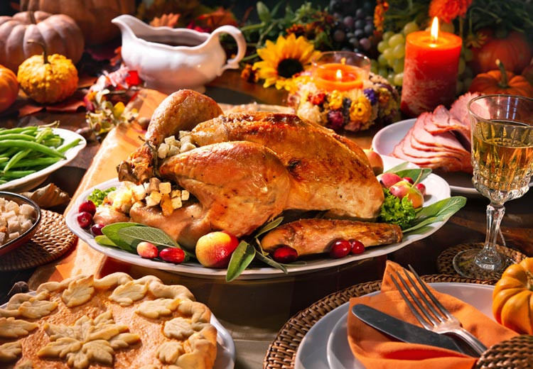 REPAS FESTIF DE THANKSGIVING