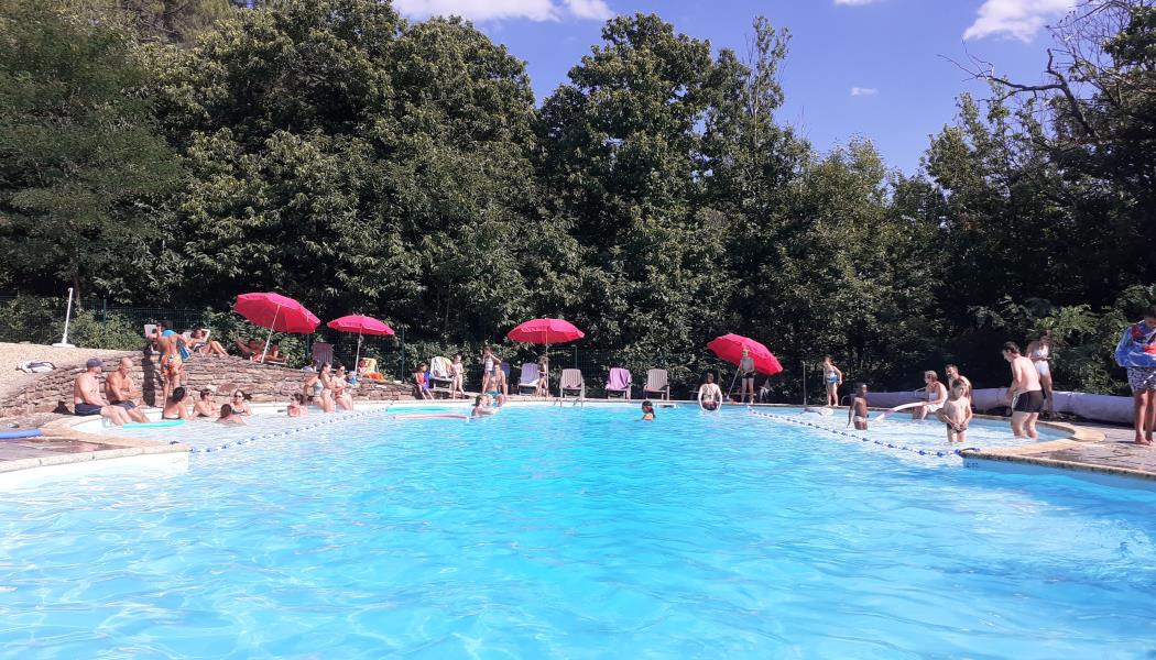 La piscine ouverte du 1er juillet au 31 août