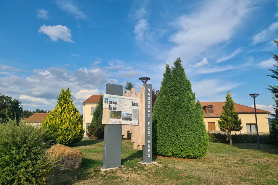 PARCOURS HISTORIQUE DE NAUSSAC NAUSSACFONTANES Lozère Tourism