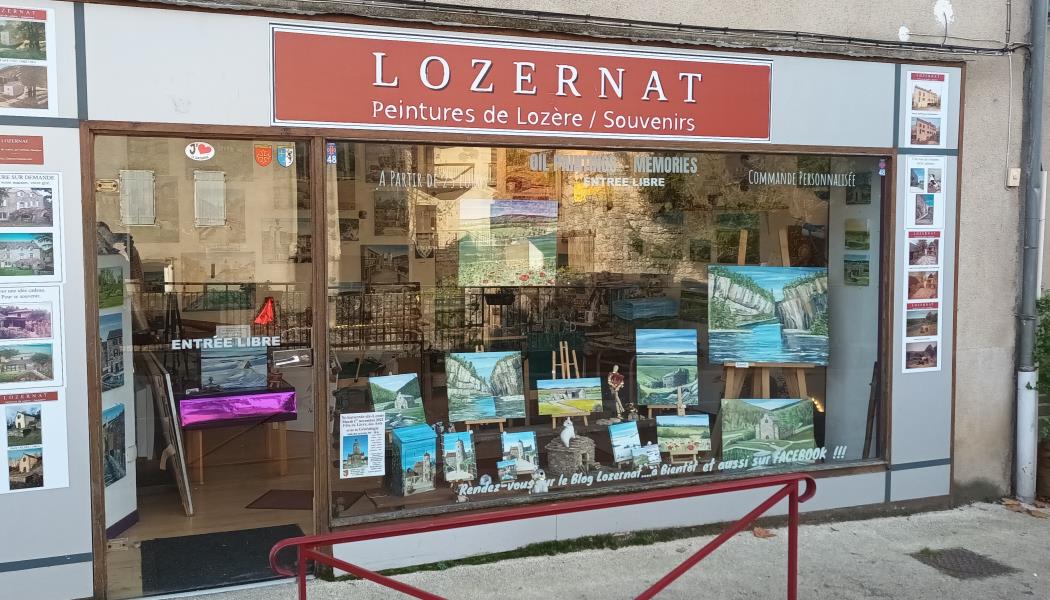 Boutique LOZERNAT Peintures de Lozère