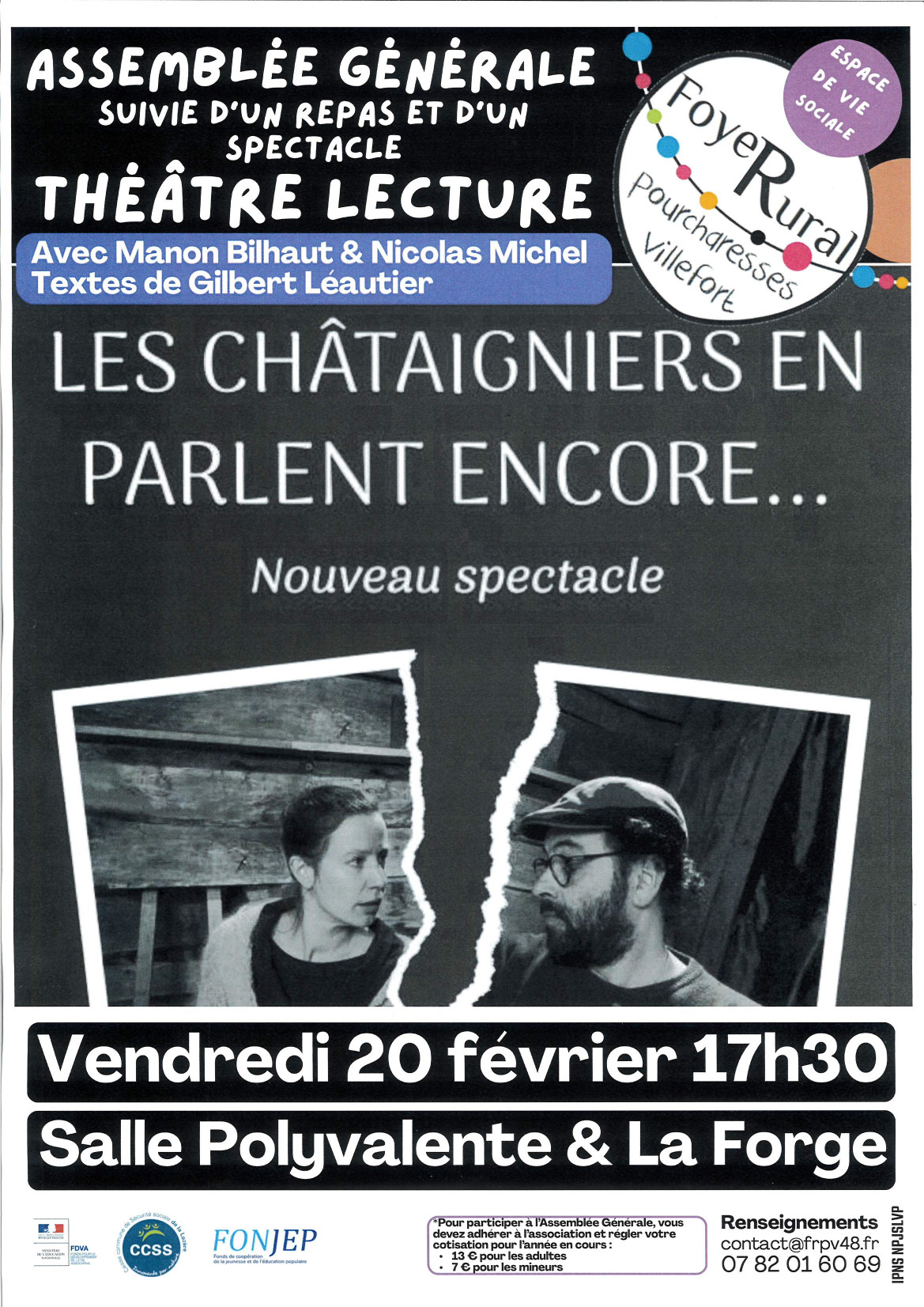 ASSEMBLÉE GÉNÉRALE ET SPECTACLE