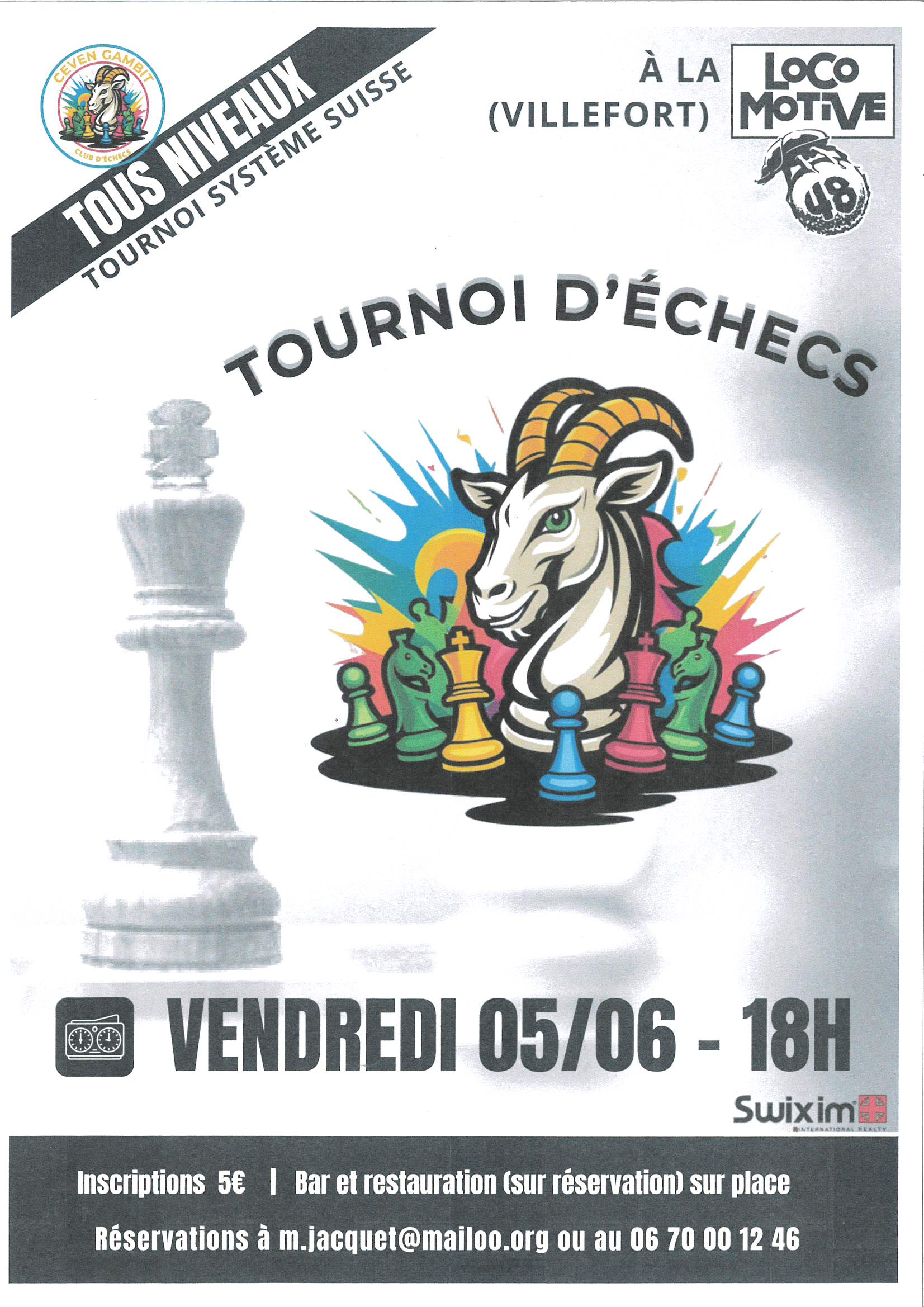 TOURNOI D'ECHECS