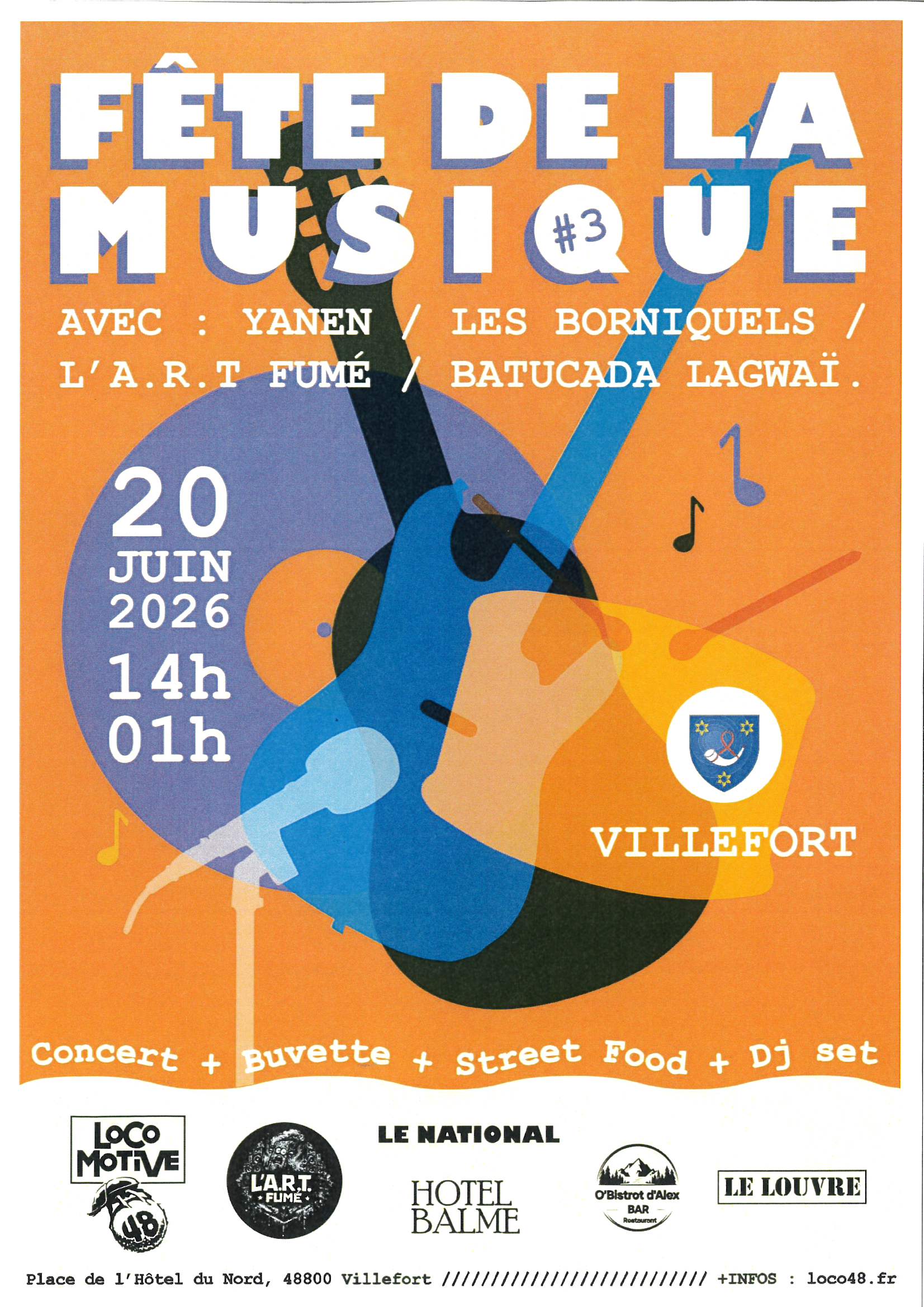 FETE DE LA MUSIQUE - LA LOCO — visuel événement