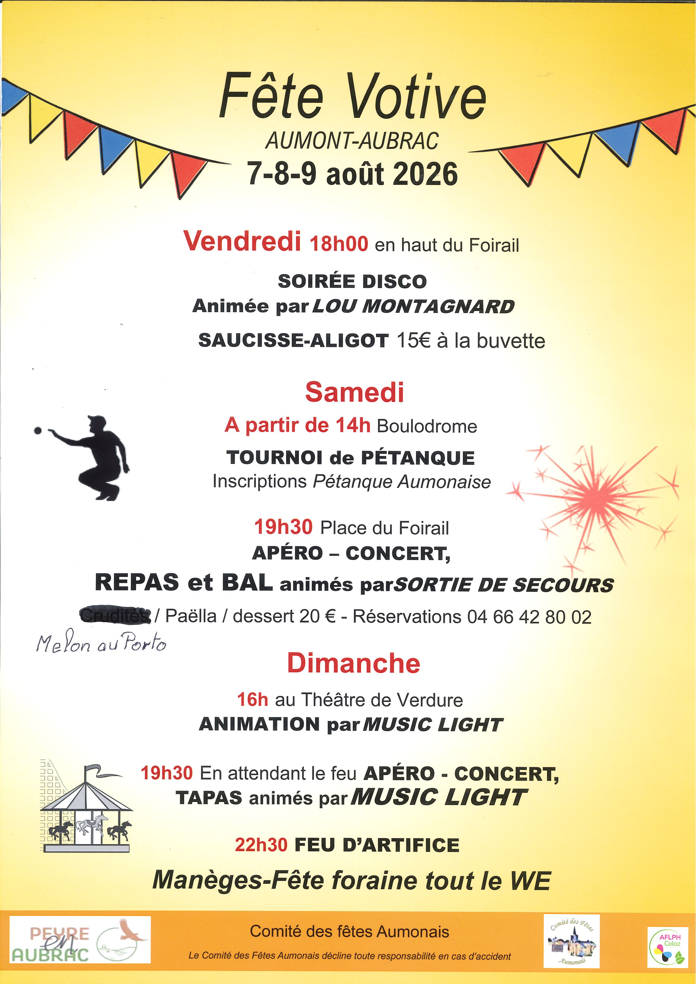 FÊTE VOTIVE D'AUMONT-AUBRAC