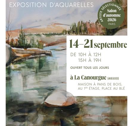 Exposition de la peintre Eve Elikoff à La Canourgue
