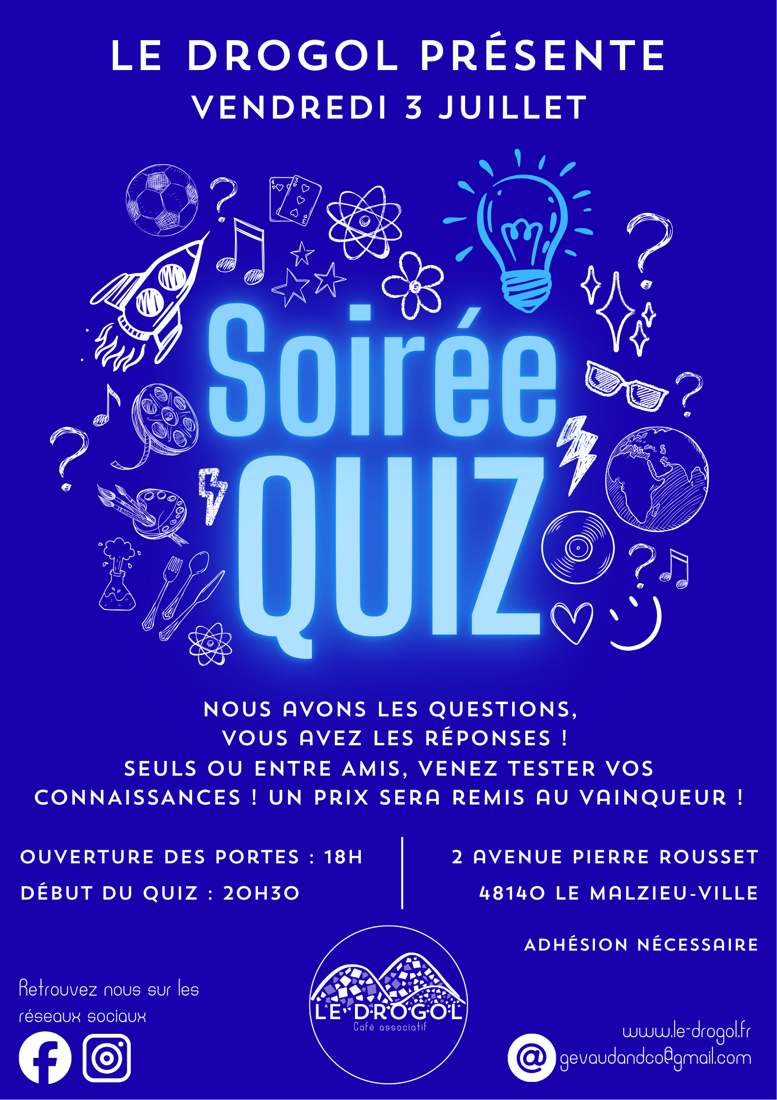 SOIRÉE QUIZ