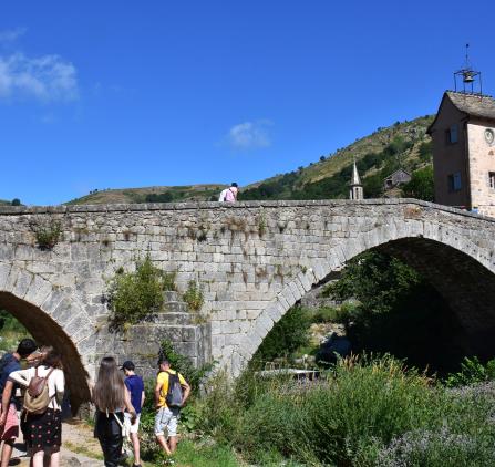 Visite guidée au pont de montvert
