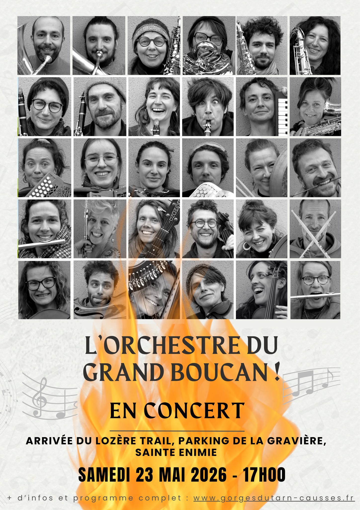 ORCHESTRE DU GRAND BOUCAN — visuel événement