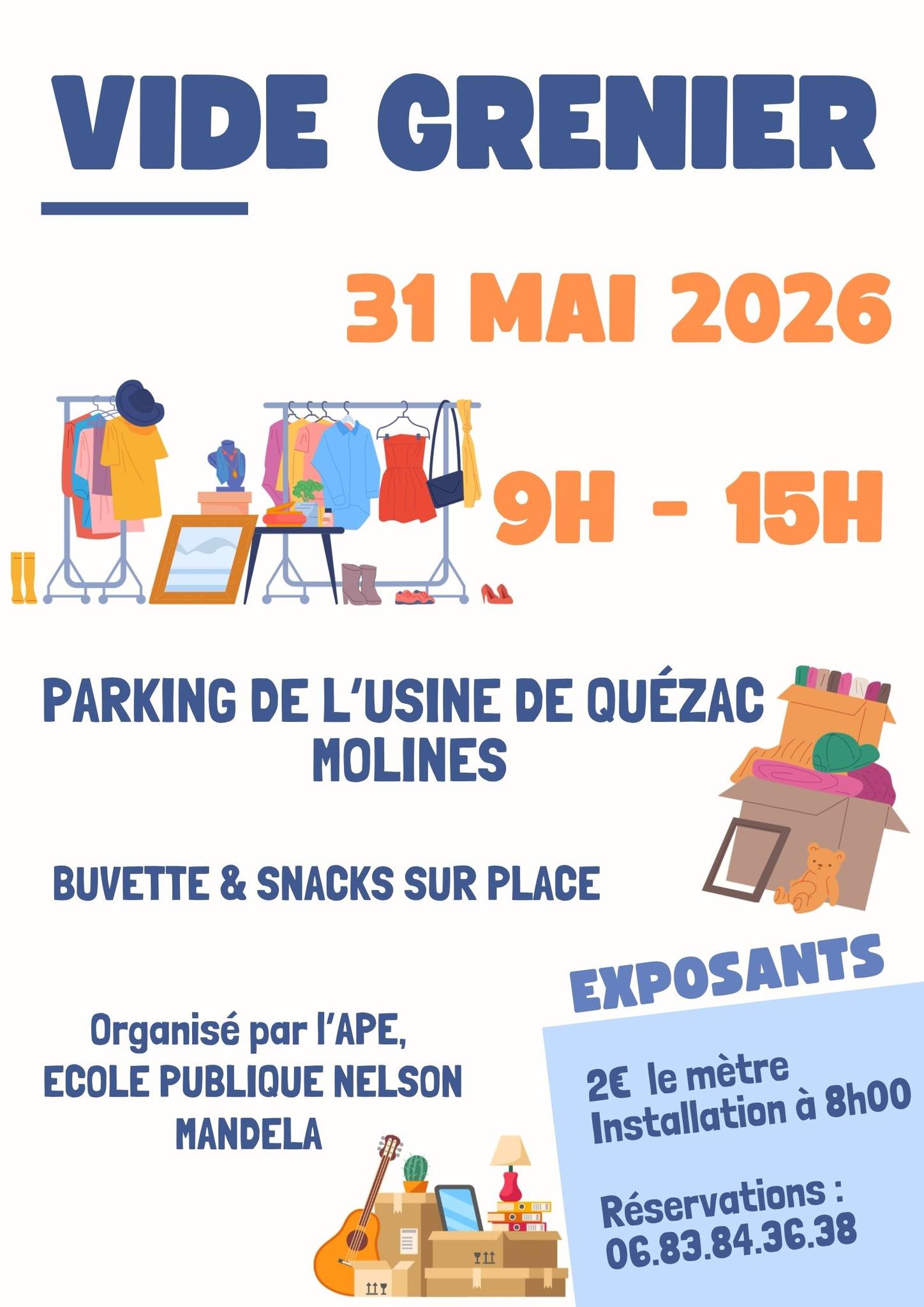 VIDE GRENIER QUEZAC