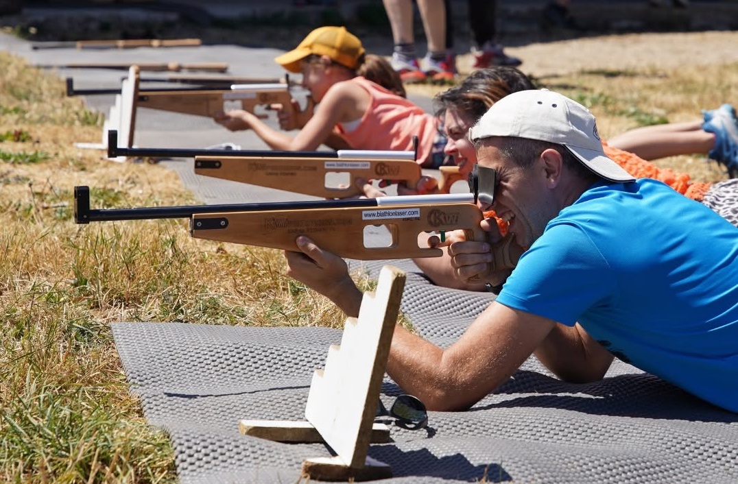 LEVEZ LE PIED SUR LE MONT LOZERE : BIATHLON D'ETE