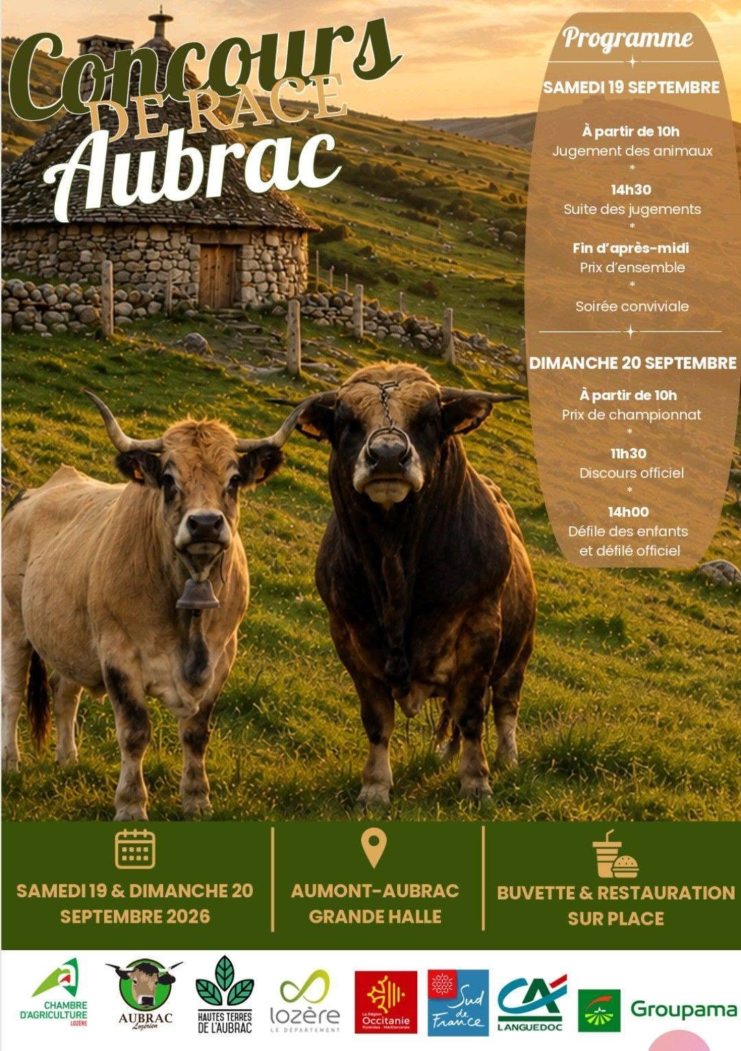 CONCOURS DEPARTEMENTAL AUBRAC