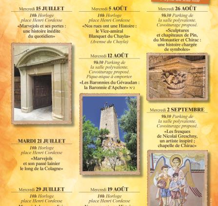 AFFICHE LAUZES VIVANTES