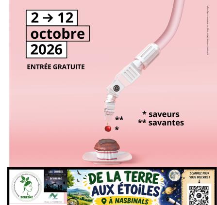 Affiche Nasbinals fête de la science