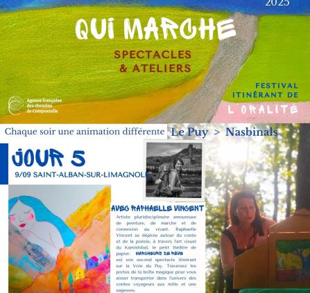 La Parole qui marche - Affiche Raphaelle