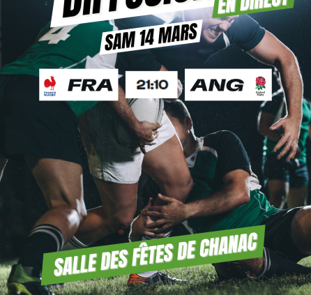 Affiche diffusion tournoi 6nations chanac  - 1