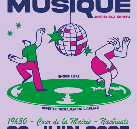 Affiche fête musique 