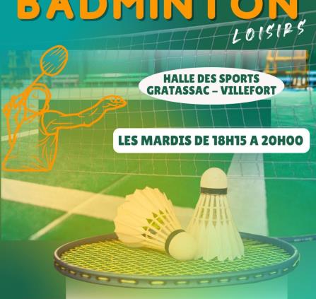 Année - badminton - Villefort