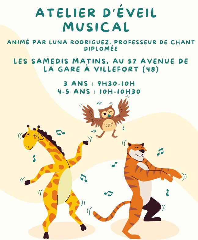 ÉVEIL MUSICAL POUR ENFANTS