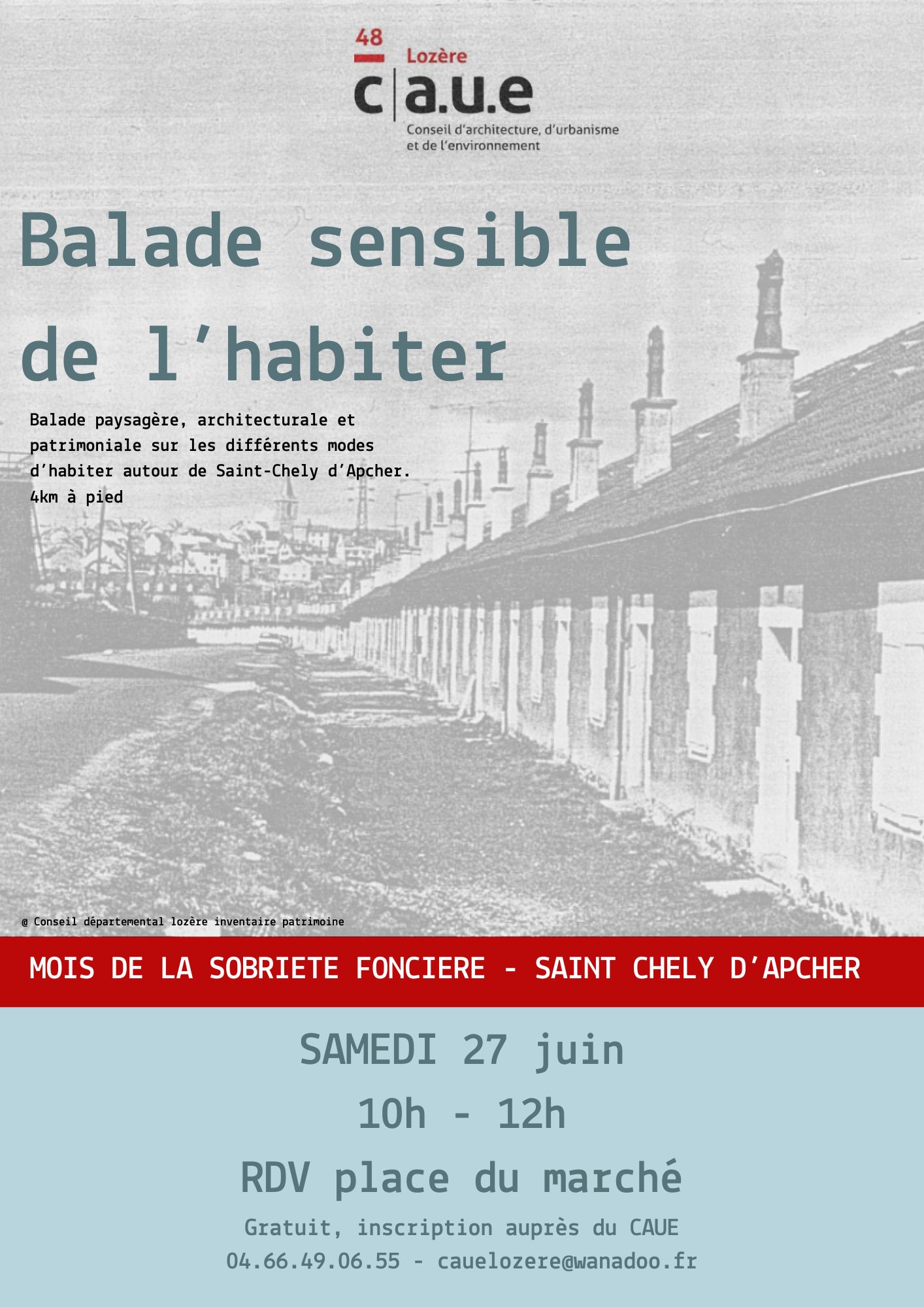 BALADE SENSIBLE DE L'HÂBITER